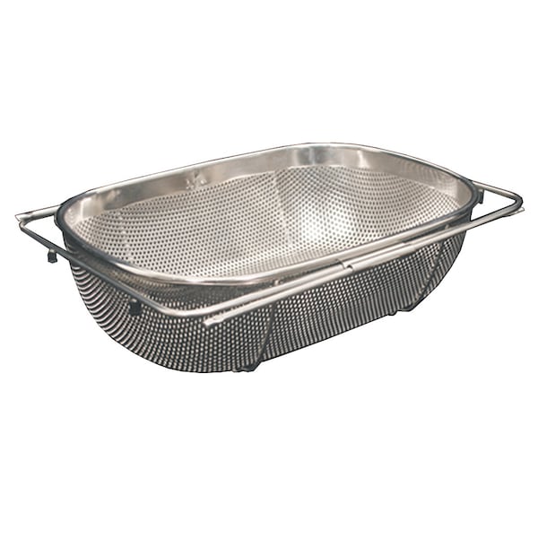 Whitehaus Over The Sink Stainles Steel Extendable Colander/Strainer, SS WHNEXC01 - main